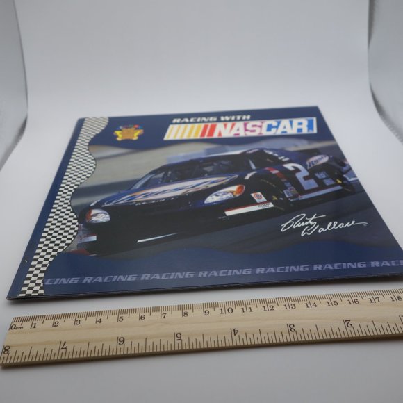 Two(2) Bendon Racing with NASCAR Books (Rusty Wallace & Sterling Marlin) - Picture 8 of 11